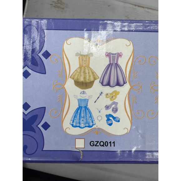 Meland Deluxe Princess Dress Up Trunk Toddlers Girls 3-6 New - Picture 6 of 12